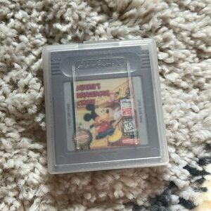 Mickeys Dangerous Chase Gameboy Game